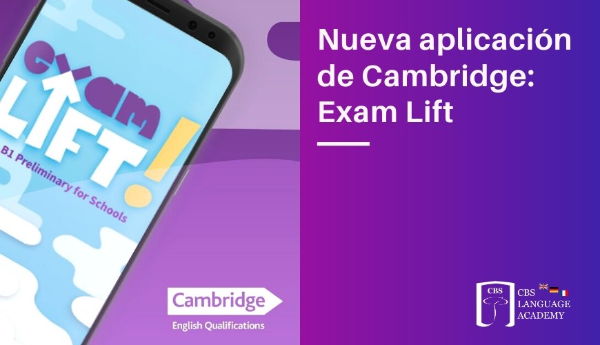 Nueva aplicación de Cambridge_ Exam Lift