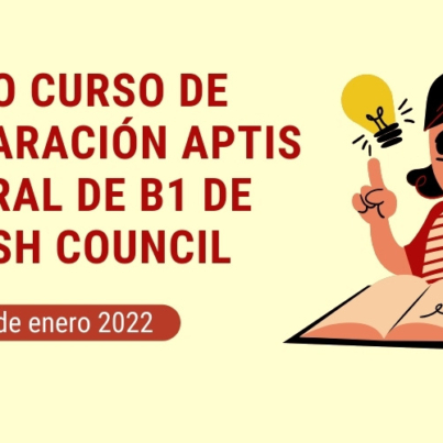 Noticia Nuevo curso de preparación Aptis General de B1 de British Council