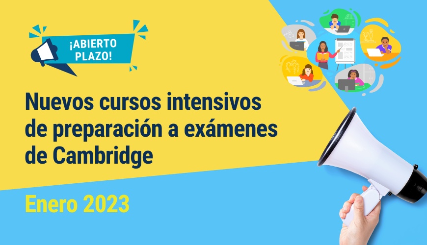 Noticia nuevos cursos intensivos ingles b1 b2 c1 aptis enero 2023
